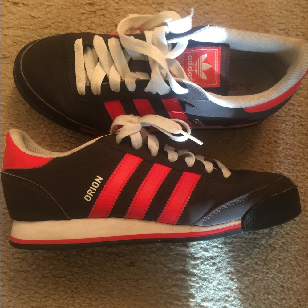 Adidas Original Orion Green and Orange Sneakers